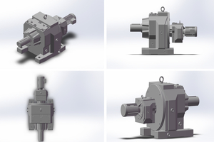 R167 Helical Motor Gear