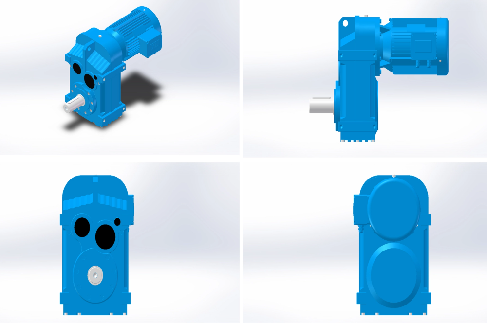 Industrial Grade Parallel Shaft Gearbox for Logistics