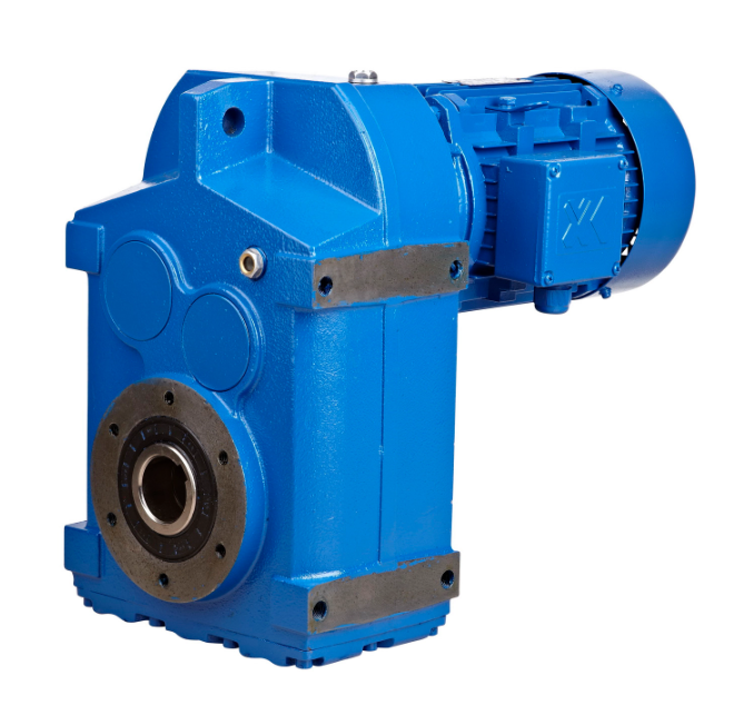 F series shaft mounted helical gear motor