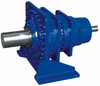 Right angle planetary gear units