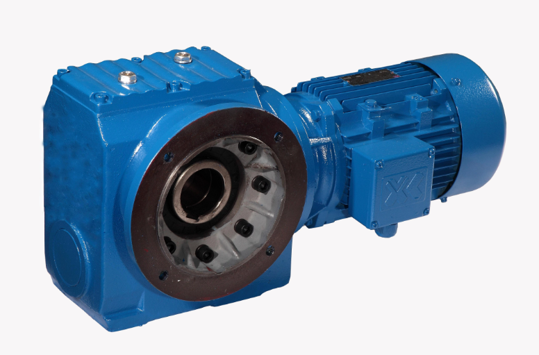 helical worm gearmotor for packaging industry