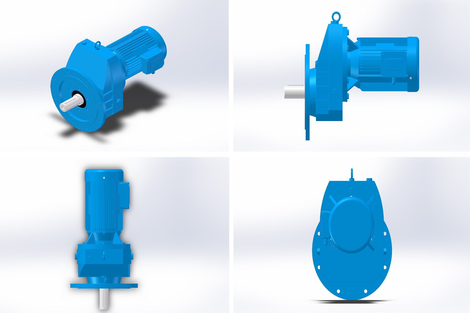  Helical Gear Speed Reducer