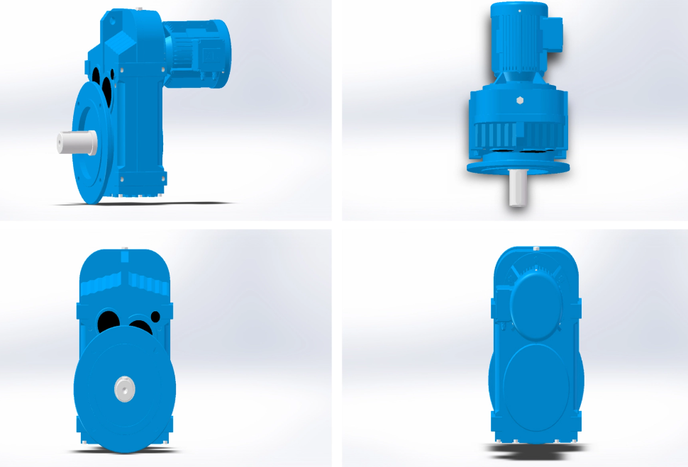 F Series Parallel Shaft Geared Motor