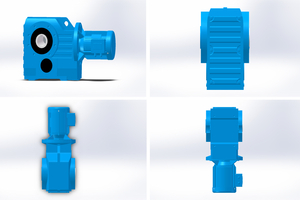 K SERIES RIGHT ANGLE SHAFT GEARBOX