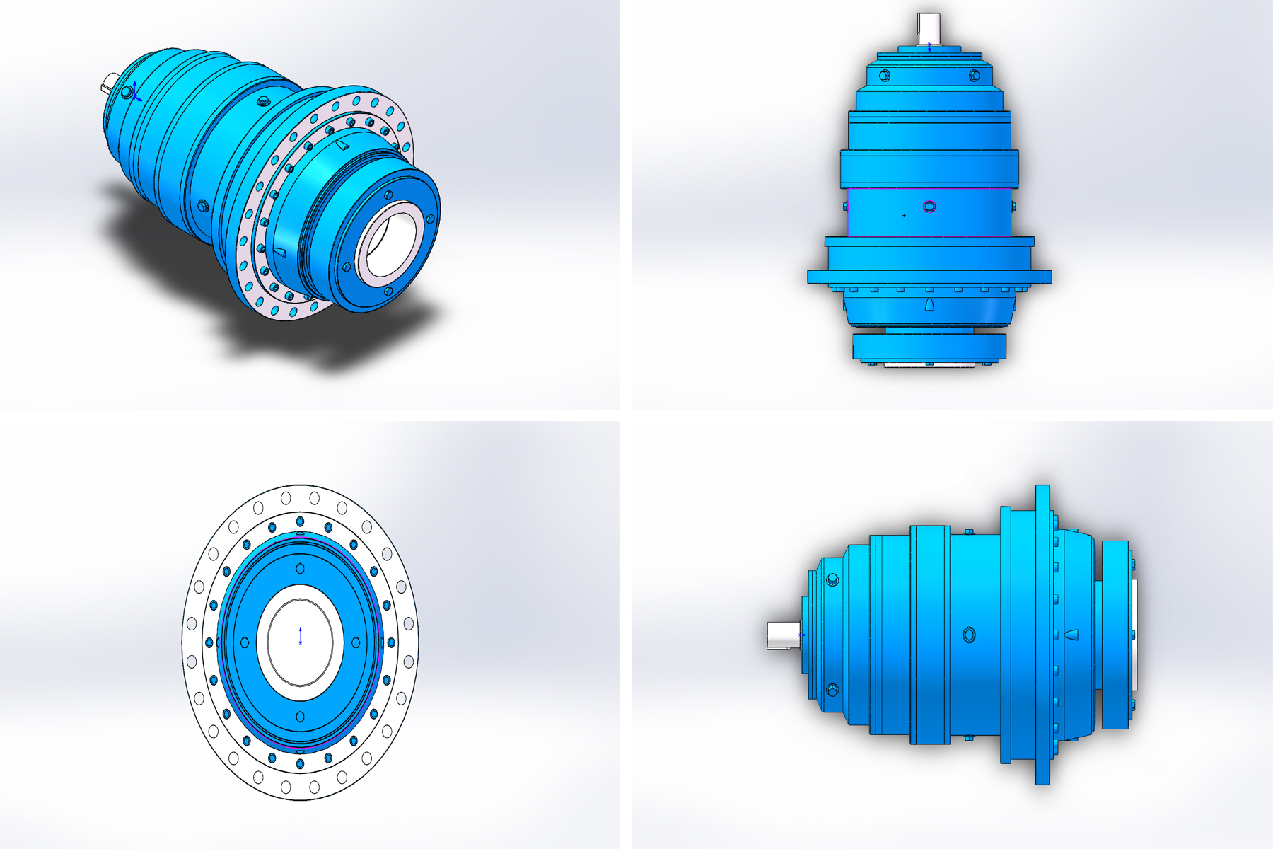 DP series High torque Planetary gearbox: