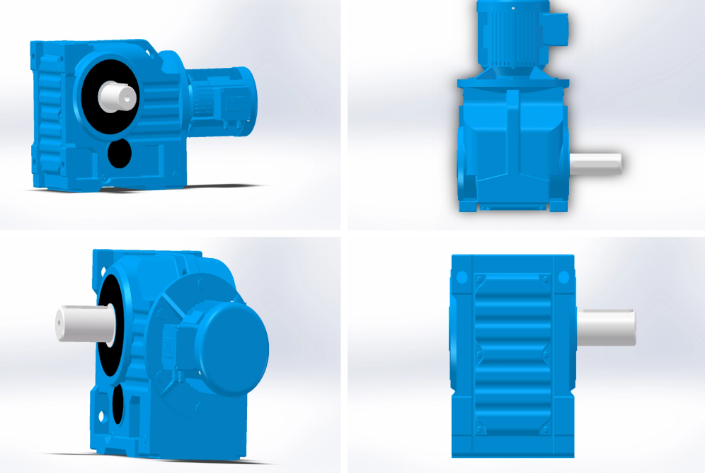 K Series Right-Angle Helical Bevel Gearbox