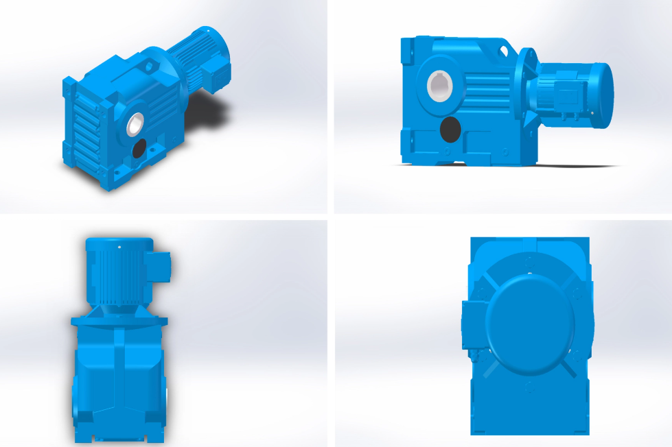 K Series Helical Bevel Gearmotor